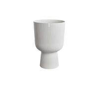 Pot de plante d'intérieur Vibes Fold Coupe Blanc 30 x 29,5 x 45 cm cuve