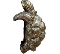 Pot de plante en forme de tortue, pot de fleurs en résine, décoration de tortue pour pot de fleur, simulation de 9,9 x 7,1 cm, figurines de tortue, pot de fleurs amusant à faire soi-même, décorations