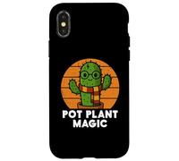 Pot de Plante Magique câlin Worth Magicien Cactus Assorti Halloween Coque pour iPhone X/XS