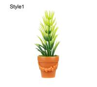 Pot De Plante Verte Miniature 1:12, Accessoires De Meubles Pour Maison De Poupée, Jouets, Mini Arbre, Simulation De Plantes En Pot, Décoration De Maison