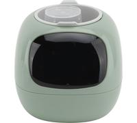 Pot de Plantes Intelligent avec Expression Robot Planteur Intelligent AI avec Capteurs d'Eau de Lumière d'Humidité pour Décoration d'Intérieur Vert