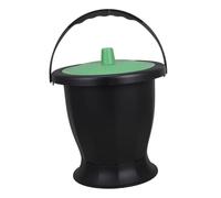 Pot de Portable Unisexe avec Couvercle Urinal pour Camping Utilisation à Urinoir pour Adultes Seau à Urine Robuste Facile