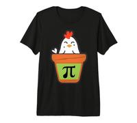 Pot de Poulet Pi Amusant pour la journée des mathématiciens T-Shirt Haut de Gamme