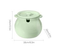 Pot de rangement pour graisse de bacon - Pot en céramique, capacité de 1,4 L (50 oz), avec passoire et spatule, accessoire de cuisine et de rangement | Indispensable pour la préparation des repas à la