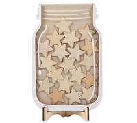 Pot de récompense en classe - Dinosaure Bulletin Jar - Étoiles - Bon comportement - Système de récompense en pot de 25 pièces - Verre d'incitation à la réussite - Graphique de comportement positif