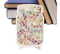 Pot de récompense en forme d'étoile pour | Système d'entraînement comportemental avec pratique des corvées pour l'écriture manuscrite, tableau mural du matin, école, quotidien, maison