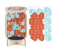 Pot de Récompense pour les Tout Petits, en Bois Pot de Récompense pour Enfants Pot de Récompense Mignon pour l'Apprentissage de la Propreté pour la Décoration de la Salle de Classe