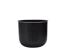 Pot De Riz Antiadhésif De 1,6/3/4/5/6 L, Accessoires Intérieurs En Cristal Noir, Pièces De Cuisinière Uniquement, Compatibles Avec Midea, Doublure D'autocuiseur Électrique(6L23.7 * 15.7)