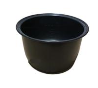 Pot De Riz Antiadhésif De 1,6/3/4/5/6 L, Accessoires Intérieurs En Cristal Noir, Pièces De Cuisinière Uniquement, Compatibles Avec Midea, Doublure D'autocuiseur Électrique(3L 21.3 * 11)