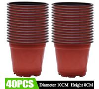 Pot De Semis Pour Pépinière, 100/20 Pièces, Pots De Démarrage Flexibles Pour Plantes, Boîte De Culture En Plastique Pour Fleurs Douces, Plantes De Jardin, Tasse De Pépinière, Conteneur De Graines.40P