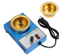 Pot De Soudure Électrique 150W/250W/300W, Creuset Sans Plomb Avec Température Réglable 200-450°C, Capacité 500 g/800 g/1200 g, Pot De Fusion Pour Étain, Plomb, Zinc Et DIY 250W