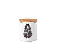 Pot de stockage en céramique scellé, pot céréales cuisine domestique, boîte rangement thé et café/ustensiles collecte(D-small)