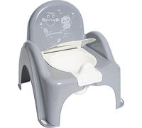 Pot de toilette musical pour bébé enfant fauteuil chaise thème Hibou couleur gris