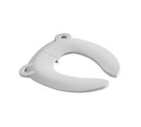 Pot de toilette pliable en forme d'ours pour bébé, design compact, facile à nettoyer, base antidérapante ergonomique