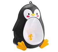 Pot De Toilette Pour Bébé Garçon Dessin Animé Pingouin Enfant En Bas Âge Debout Urinoir De Toilette Avec Cible Drôle Pingouin Formation Urinoir Bébé Pot Garçon Pipi Formateur Pour Garçon Noir