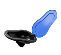 Pot de toilette temporaire portable pour camping, voyage, urgences, pot de travail, seau épais pour travailleurs, voiture, voyage, toilettes temporaires avec couvercles