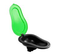 Pot de toilette temporaire portable pour camping, voyage, urgences, pot de travail, seau épais pour travailleurs, voiture, voyage, toilettes temporaires avec couvercles