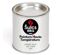 Pot De Vernis 1KG - Professionnel Tenue Haute Température 200°c - Transparent - Ref. 0999 - Finition après peinture - Maison Auto Moto Radiateurs ŠULCS BBQ®