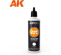 Pot de vernis AK Interactive Noir 100 ml