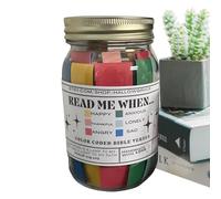 Pot de versets bibliques pour les émotions et les sentiments | 67 codes couleurs message dans une bouteille faite à la main | Cadeaux d'art chrétien uniques, cadeaux pratiques pour remonter le moral d