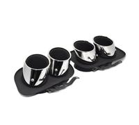 Pot De Voiture Pour 911 992 Embouts D'échappement | Pour Carrera 4 2019-2024 Embout Silencieux Arrière Quad En Acier Inoxydable