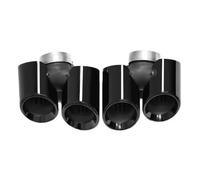 Pot De Voiture Pour 911 Embouts D'échappement | Pour Carrera Base 12-16 Boulon Sur Embouts Silencieux D'échappement Quadruples En Acier Inoxydable