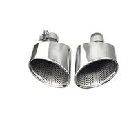 Pot De Voiture Pour A4 Pour A5 Embouts D'échappement | Pour A6 Pour A7 RS4 Embout Silencieux Voiture Tuyau D'échappement En Acier Inoxydable 304 1 Paire