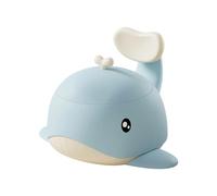 Pot de voyage ergonomique pour tout-petits, léger et facile à nettoyer, pour une utilisation intérieure et extérieure, idéal pour les voyages. (Blue, One Size)