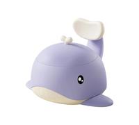 Pot de voyage ergonomique pour tout-petits, léger et facile à nettoyer, pour une utilisation intérieure et extérieure, idéal pour les voyages. (Purple, One Size)