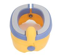 Pot de voyage pour enfant, pot portable et pliable avec coussin amovible en PU, toilette ergonomique pour bébé, pot d'entraînement d'urgence pour l'extérieur et l'intérieur