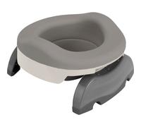 Pot multi-fonctions pot de voyages + réducteur de toilettes + pot de maison GRIS Potette Plus