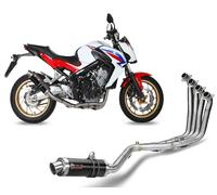 Pot D'echappament Complet MIVV GP Black pour HONDA CB 650 F 2014 > 2018