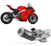 Pot D'echappament Complet MIVV MK3 Carbone DUCATI PANIGALE V4 2018 > 2023