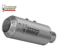 Mivv Mk3 Kawasaki Ninja 650/z650 2017-23 K.044.sm3x Not Homologated Full Line System Argenté Not Homologated