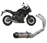 MIVV Silencieux ovale Titane ou carbone pour Yamaha Tracer 700 / Tracer 7 GT