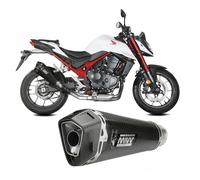 Mivv Delta Race H.085.ldrc Muffler Argenté Homologated