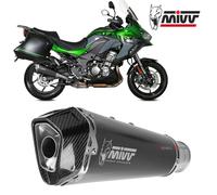 Mivv Delta Race Kawasaki Versys 1000/s/se 2019-24 K.049.ldrb Homologated Slip On Muffler Argenté Homologated