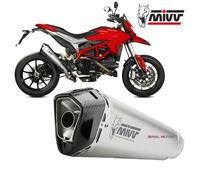 Pot D'Echappament MIVV Delta Race Inox pour DUCATI HYPERMOTARD 939 2016 > 2018