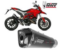Pot D'Echappament MIVV Delta Race Noir Inox DUCATI HYPERMOTARD 939 2016 > 2018