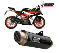 Mivv Gp Pro slip-On Carbon/Titan/Black Steel
