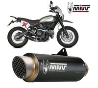 Pot D'Echappament MIVV GP PRO Noir Inox Noir DUCATI SCRAMBLER 800 2015 > 2020