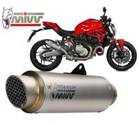 D.041.L6P - Silencieux Echappement Mivv GPpro Titane DUCATI MONSTER 821 / 1200