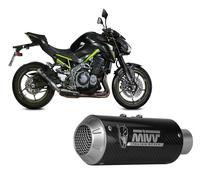 Pot d'Echappament Mivv MK3 Carbone KAWASAKI Z900 A2 (35 KW/70 KW) 2017 > 2026