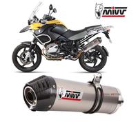 Pot D Echappament MIVV Oval Titane Carter Carbone pour Bmw R 1200 Gs 2010 > 2012