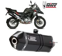 Pot D'Echappament MIVV Speed Edge Noir Inox kat BENELLI TRK 502 X 2018 > 2023