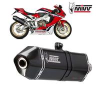 SILENCIEUX MIVV SPORT SPEED EDGE ACIER NOIR POUR HONDA CBR 1000 RR 2017-2019