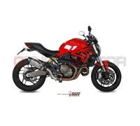 Pot D'echappament MIVV Suono Inox pour DUCATI MONSTER 821 2014 > 2017