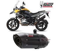 Pot D'Echappament MIVV Suono Noir Inox kat BMW R 1200 GS ADVENTURE 2010 > 2012