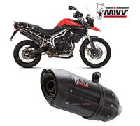 Pot D'Echappament MIVV Suono Noir Inox kat TRIUMPH TIGER 800 XC/XR 2011 > 2016