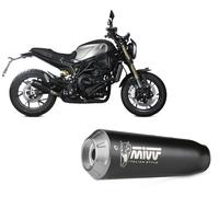 E.008.LC4B - Silencieux Echappement MIVV X-M1 Noir BENELLI LEONCINO 800 (22-22)